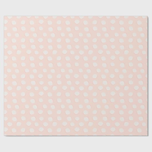 Roze Shell Pattern Wrapping Paper Cadeaupapier (Vlak)