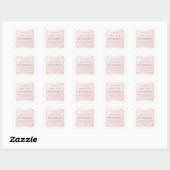 Roze Shimmer Bad Weken Body Scrub Zeep Labels (Vel)