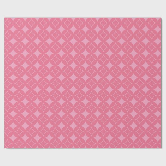 Roze shippo-patroon cadeaupapier (Vlak)