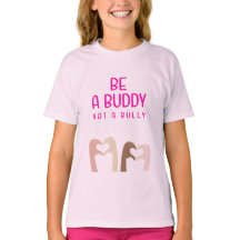 ROZE SHIRT DAG ANTI-BULLING
