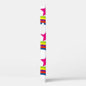 Roze Shooting Star Kleurrijke Patroon Case-Mate iPhone Case (Achterkant / Rechts)