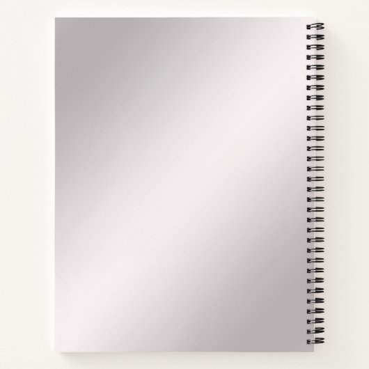 Roze Sier Notebook Notitieboek (Achterkant)