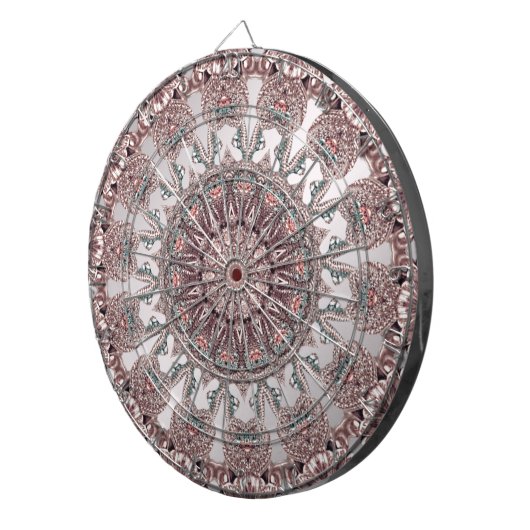 Roze sierdartbord dartbord (Voorkant Rechts)