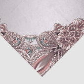 Roze Sierlijk Tissuepapier (Detail)