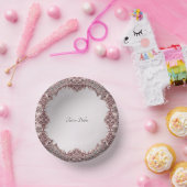 Roze Sierpapier Kommen (Feest)