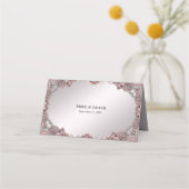 Roze sierplaatskaart (Achterkant)