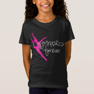 Roze Silhouette Gymnastics Forever T-shirt