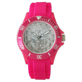 ROZE SILICIUM SPORT HORLOGE / DOUCHE BEWIJS/