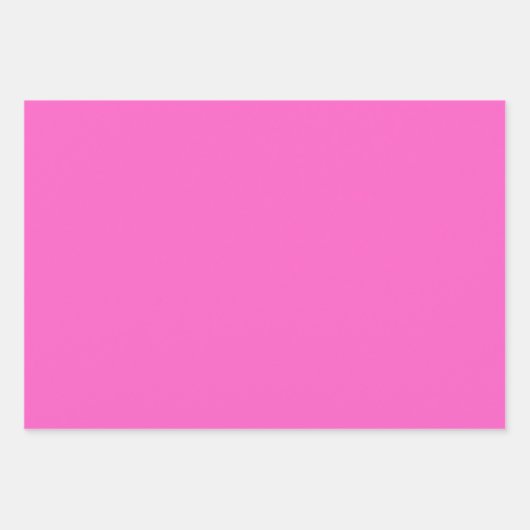 Roze Sinaasappel en Paarse Inpakpapier Vel (Voorkant)