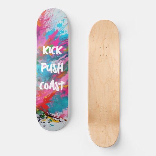 Roze Skateboard (Voorkant)