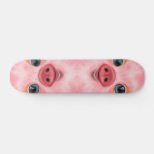 Roze Skateboard van baby Piglet - Smile (Horizontaal)