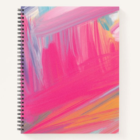 roze sketchbook - boek (Voorkant)