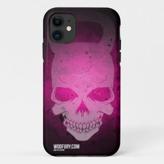 Roze Skull Kettlebell - Limited Edition iPhone 11 Hoesje
