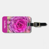 Roze sla bagagelabel (Voorkant horizontaal)