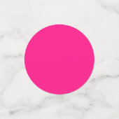 Roze Slechte Twee Het Bone Skelet 2e Verjaardagsfe Confetti (Kleine voorkant)