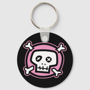 Roze sleutelhanger