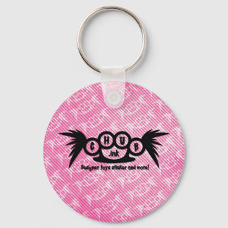 roze sleutelhanger