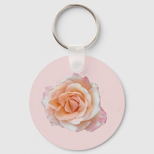 Roze Sleutelhanger, Basis Button Sleutelhanger (Voorkant)