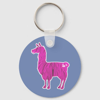 Roze Sleutelhanger van de Llama