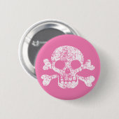 Roze slijmvliezen Button (Voorkant /achterkant)
