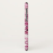 Roze Snakeskin Case-Mate iPhone Case (Achterkant/links)