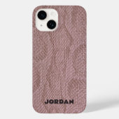 Roze Snakeskin Case-Mate iPhone Case (Achterkant)