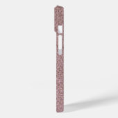 Roze Snakeskin Case-Mate iPhone Case (Achterkant / Links)