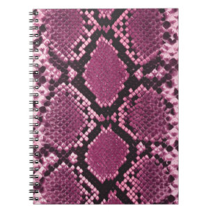 Roze Snakeskin Notitieboek
