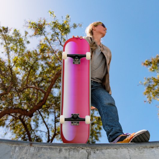 Roze Snoep ballon Skateboard (Buiten 1)