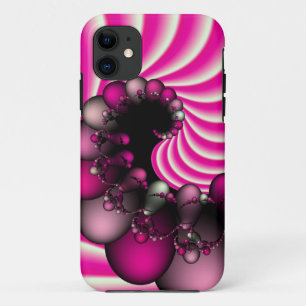 Roze Snoep wervelkolom iPhone 11 Hoesje