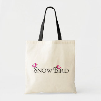 Roze Snowbird Tote Bag