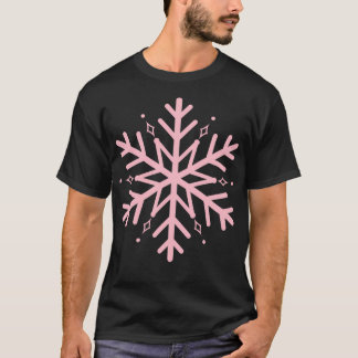 Roze Snowflake T-shirt