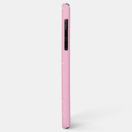 Roze Snowy Birch Trees Case-Mate iPhone Case (Achterkant/links)