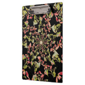 Roze Soft green black Begonia fractal art Klembord (Links)