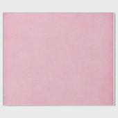 Roze, Solid Pattern Gift Wrap Cadeaupapier (Vlak)