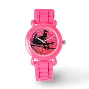Roze Sparkle Gymnast eWatch Horloge