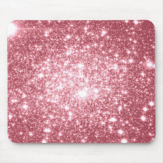 Roze Sparkle Muismat (Voorkant)