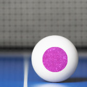 Roze Sparkly Ping Pong Ball Girly Pingpong (Net)