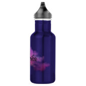 Roze, speciaal ontworpen waterfles  (Rechts)