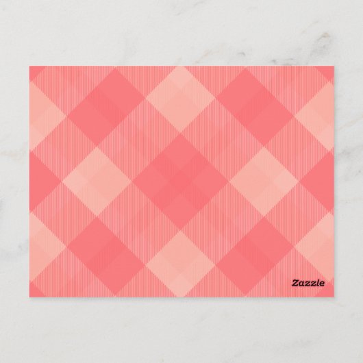 Roze speldenaantal "1" Typografische banner Kaart (Achterkant)