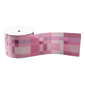 Roze speldenband 3-inch breedkorrel grosgrain lint (Spoel)