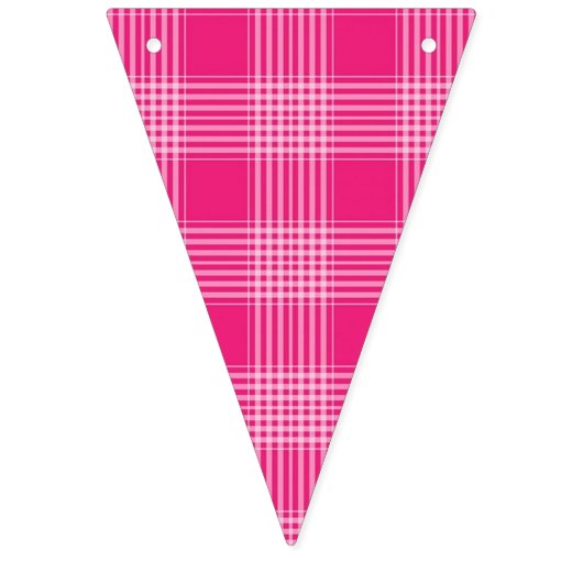 Roze speldenband is een meisje Baby shower dat ron Vlaggetjes (Tweede vlag)