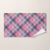 Roze speldenroze bad handdoek (Handdoek)