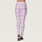 Roze speldenroze leggings (Achterkant)