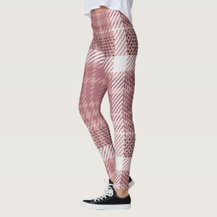 Roze speldenroze leggings