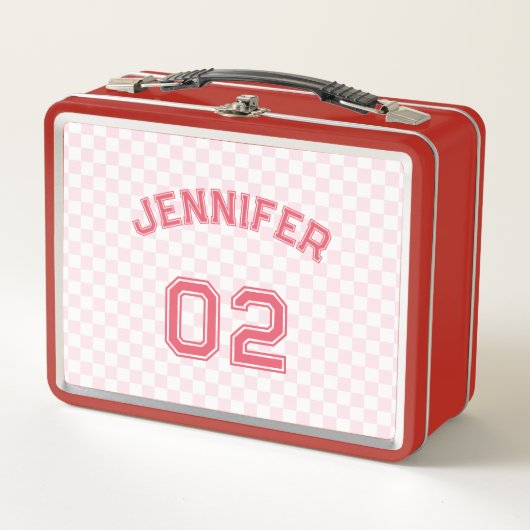 Roze Speler Naam Jersey Nummer Kinder Meisjes Scho (Voorkant)