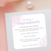 Roze Spikkel Backingrediënt Product