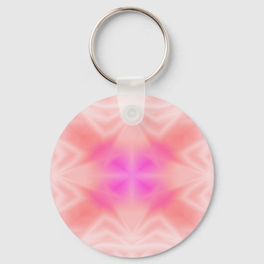Roze Splash Sleutelhanger (Voorkant)