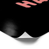 roze spook perfect poster (Hoek)