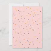 Roze Spooktacular Halloween 1e Boo-day Verjaardag Kaart (Achterkant)